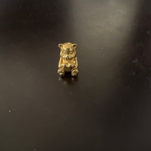Pandora Gold Bear Charm. Gently used. Will come with pandora pouch.